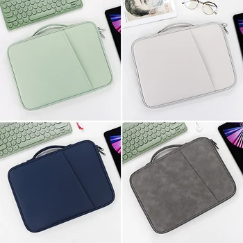 2023 Новый Летний Зеленый чехол для планшета Ipad Большой емкости, 12,9-дюймовый защитный чехол, 10,8-дюймовая сумка для хранения, Портативная внутренняя сумка