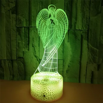 3d лампа Создает иллюзию Ночного освещения, прикроватные светильники, Подарок к празднику, настольная лампа 