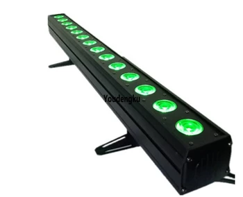 4 штуки 14 * 10 Вт rgbw 4 in1 светодиодные линейные настенные омыватели с пиксельным управлением светодиодные настенные омыватели bar light