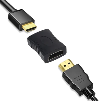 4K HDMI-совместимый Удлинитель От Женщины К Женщине Конвертер Удлинитель Адаптер Для Монитора Дисплея Ноутбука Удлинитель ТВ Кабеля