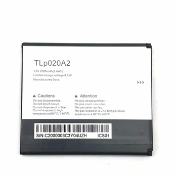 5 шт./лот, аккумулятор 2000 мАч TLp020A2 для Alcatel One Touch Pop Star LTE A845L/POP S3 OT5050 5050X