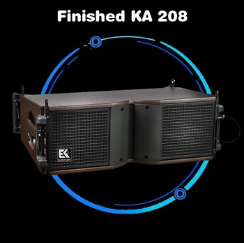 600 Вт дальнобойный звук для мероприятий, клубных баров, профессионального аудио-видео и осветительного оборудования, линейная антенная система KA208