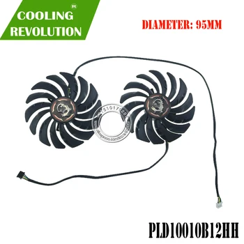 95 ММ PLD10010B12HH DC12V 0.40A 4PIN графический вентилятор RTX2070 X-8G Охлаждающий Вентилятор для MSI RTX 2070 GAMING Z Card Fan