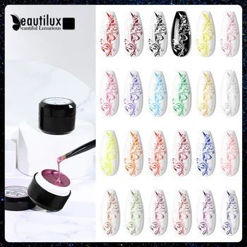 Beautilux Гель для стемпинга ногтей UV LED Nails Art Transfer Gel 6g Многофункциональный для стемпинга и покраски