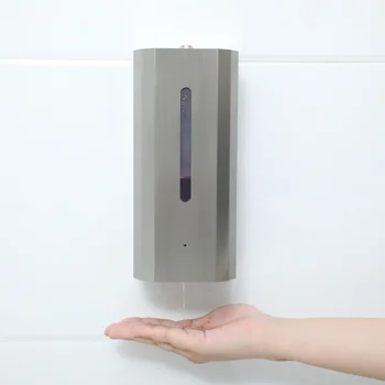 Dispenser Di Sapone In Acciaio Inossidabile Dispenser Automatico Di Sapone In Gel Di Schiuma Spray A Induzione Sul Muro （Drip）