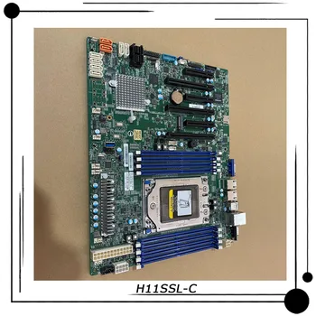 H11SSL-C Для материнской платы Supermicro Server ATX PCI-E 3,0 DDR4 Поддержка EPYC7001/7002 Высокое качество, полностью протестировано, быстрая доставка