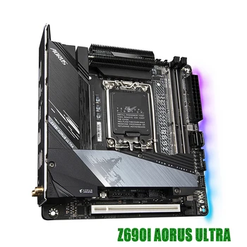 LGA1700 Z690 2 * DDR5 64GB Настольная материнская плата Mini-ITX Z690I AORUS ULTRA Для Gigabyte
