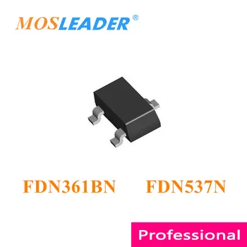 Mosleader FDN361BN FDN537N SOT23 3000 шт. FDN361 FDN537 20 В 30 В N-канальный Высококачественный Сделано в Китае
