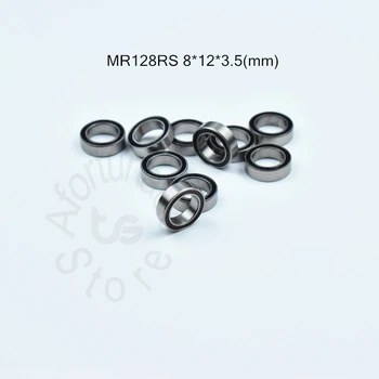 MR128RS 8*12*3.5 (мм) 10 штук Бесплатная доставка ABEC-5 Металлический герметичный миниатюрный Мини-подшипник MR128 MR128RS подшипник из хромированной стали