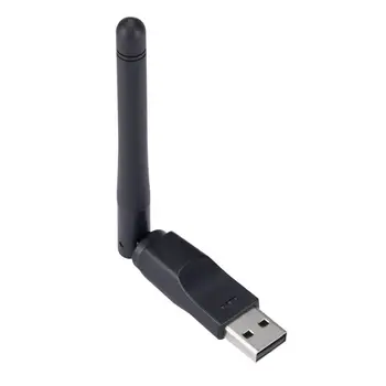 MT7601 Mini USB WiFi адаптер Беспроводная сетевая карта 150 Мбит /с, приемник Wi-Fi, ключ для настольного ПК, ноутбука 2,4 ГГц