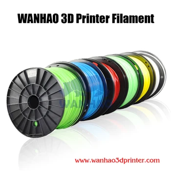 WANHAO 1,75 мм ABS нить со скидкой Посылка 1 кг/рулон * 8 рулонов всего 8 кг для всех 3D-принтеров FDM PLA/PETG/PVA из пластика