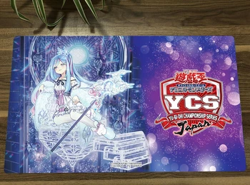 YuGiOh Witchcrafter Madame Verre TCG Коврик Для Карточной Игры CCG Playmat Противоскользящий Резиновый Коврик Для Мыши Настольный Коврик Бесплатная Сумка