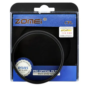 Zomei 72 мм CPL Фильтр CIR-PL Круговой Поляризационный Фильтр для Объектива камеры Canon Nikon Sony Olympus Pentax 72 мм