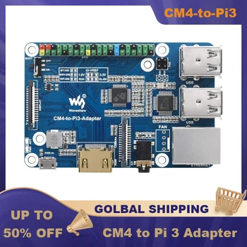 Адаптер Raspberry Pi CM4 для Raspberry Pi 3 Вычислительный модуль 4 Плата Конвертера Альтернативное Решение для Raspberry Pi 3B 3B+