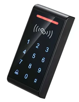 Бесплатная доставка, система контроля доступа с сенсорным экраном RFID с EM/ID картой и паролем, система контроля доступа к двери на 800 карт