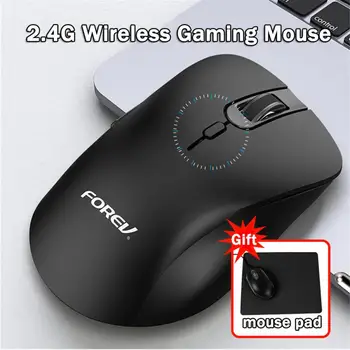 Беспроводная мышь RYRA 2.4G Gamer для компьютера, игровая мышь для ПК с USB-приемником, 3200 точек на дюйм, аксессуары для ноутбуков, Эргономичная Киберспортивная мышь