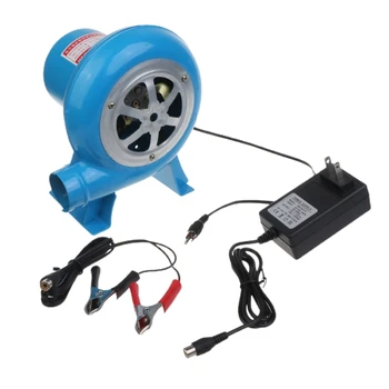 Вентилятор для барбекю Uniersal 12V с регулируемой скоростью 100-240 В, адаптер для управления скоростью Челнока
