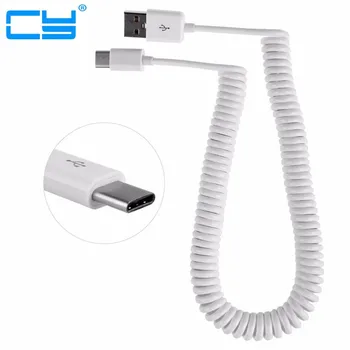 Выдвижной кабель Type C для Oneplus 2 USB 3.1 Type-C для синхронизации данных, Зарядный кабель для huawei P9/Letv One/Pro/Xiaomi 4c Nexus 5X6P Charge