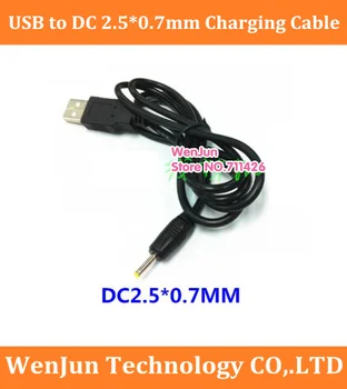 Высококачественный 1,2 м кабель USB-DC 2,5*0,7 мм 5V 2A AC-DC USB Кабель питания Адаптер Зарядное устройство Разъем для планшетного ПК