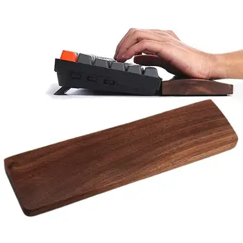 Деревянная подставка для запястья клавиатуры Деревянная накладка для запястья Деревянная накладка для запястья Нескользящая накладка для запястья Эргономичный деревянный дизайн