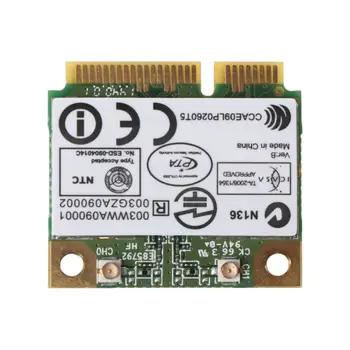 Для Atheros AR9287 AR5B97 Беспроводной адаптер 300 Мбит/с Mini Half PCI-E Wifi карта