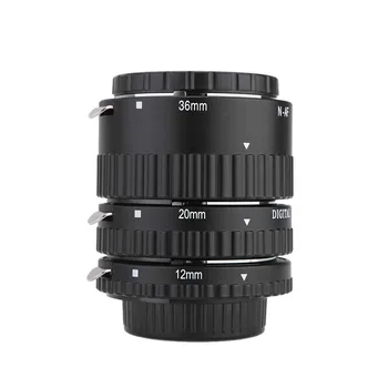 Для Nikon D7200 D7100 D7000 D5100 D5300 D5200 D3100 D800 D600 D300 D90 D80 Meike N-AF1-B Удлинительное кольцо для Макросъемки с автоматической Фокусировкой