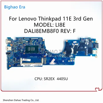 Для ноутбука Lenovo Thinkpad 11E 3-го поколения Thinkpad 11E Материнская плата DALI8EMB8F0 01AV956 DALI8EMB8F0 01AV956 С процессором Intel 4405U DDR3L 100% Полностью протестирована