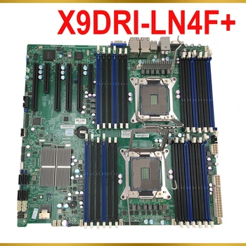 Для сервера Supermicro Двухполосная материнская плата X79 X9DRI-LN4F + Поддерживает процессор V2 C602 с чипом 2011 X9DRI-LN4F +