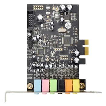 Звуковая карта PCIe 7.1CH Стерео объемный звук PCI-E Встроенный 7.1-канальный аудио Аудиосистема CM8828