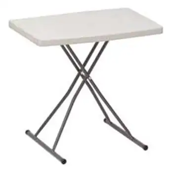 Классический складной столик для персонала, высотой 30 x 20 x 25-28 мм, Platinum