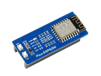 Модуль Wi-Fi Waveshare ESP8266 для Raspberry Pi Pico, модуль расширения Wi-Fi на базе ESP8266, поддерживает протокол TCP/UDP
