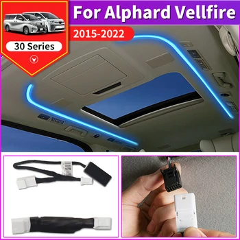 Модуль постоянного освещения крыши Ambience Light для Toyota Alphard Vellfire 30 Series 2015-2022, аксессуары для автоматической смены цвета