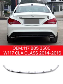 Накладка на Накладку заднего бампера Replacemet для Mercedes-Benz W117 CLA CLASS 2014 2015 2016 OEM 1178853500 Автоаксессуары