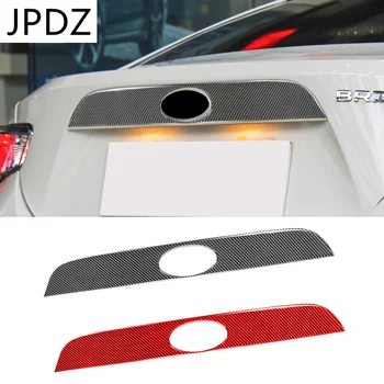 Наклейка из углеродного волокна с эмблемой заднего багажника Автомобиля, накладка на молдинги, наклейки, Наклейка Для Subaru BRZ Toyota 2010-2016