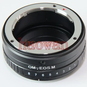 наклонное переходное кольцо om-eosm для объектива olympus om Mount к беззеркальной камере Canon eosm EF-M eosm/m1/m2/m3/m5/m6/m10/m50/m100