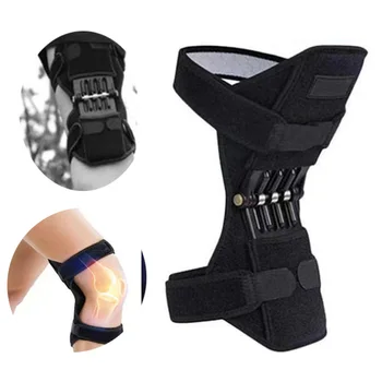 Наколенники, накладки для поддержки суставов, Дышащий Силовой подъем, Пружинный отскок, Бандаж для усиления коленной чашечки, Усилитель для ног, Медицинское оборудование