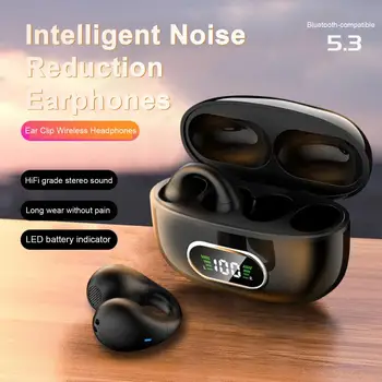 Наушники с микрофоном высокой четкости, интеллектуальное шумоподавление, высококачественные беспроводные наушники с HD-микрофоном Bluetooth 5.3