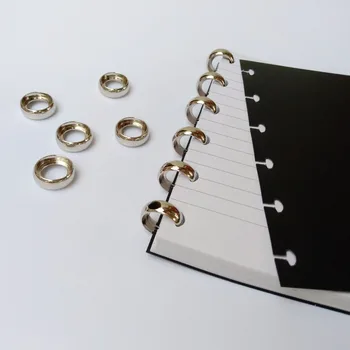 Новое поступление Yiwi, металлическое кольцо для крепления диска наружного диаметра 18 мм для блокнота Happy Planner, планировщик с дисковым переплетом