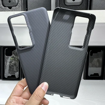 Новый телефон из натурального арамидного волокна из углеродного волокна для телефона Huawei P60 PRO, легкий Тонкий Матовый Защитный чехол Huawei P60