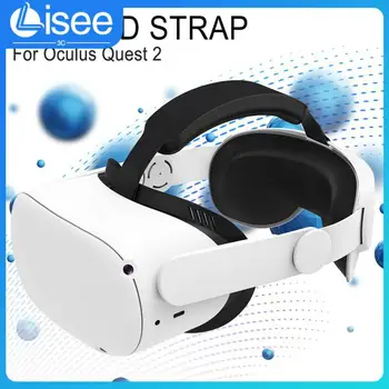 Обновите головной ремень, Регулируемую Мягкую Vr-маску, Белую Виртуальную реальность Для Oculus Quest 2, Vr-гарнитуру, Стойку для шлема из пенополиуретана Abs