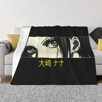 Одеяла для глаз Наны Осаки Теплые фланелевые Забавные Аниме-Манга, покрывало для постельного белья, покрывало для дивана