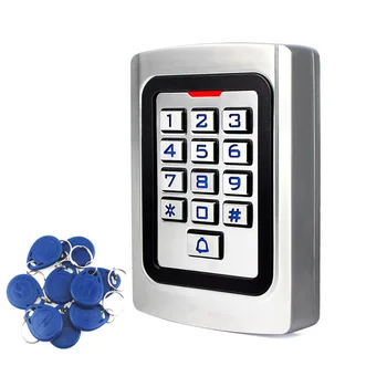 Открывалка ворот дверной замок Клавиатура контроля доступа на открытом воздухе считыватель EM PIN-код RFID IP68 Водонепроницаемый Wiegand 26