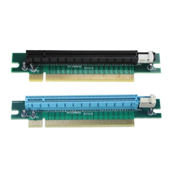 Плата адаптера PCIE 16X 90 Градусов PCI-Express Extender Card для 1U Компьютерного сервера Специальный аксессуар для шасси