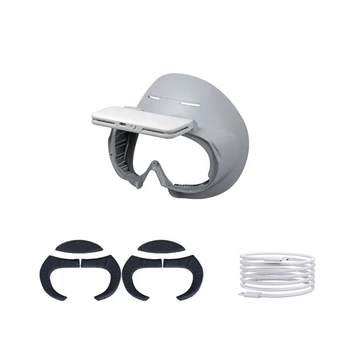 Подушка для защиты лица от протечек с /без циркуляции воздуха Для гарнитуры Pico 4 VR, накладка для лица, Уникальный внешний вид