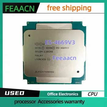 Процессор Xeon usado E5-4669V3 SR22M 2,1 ГГц 45 М 18 núcleos 135 Вт 22 нм LGA2011-3 E5 4669 V3 ПРОЦЕССОР E5-4669V3