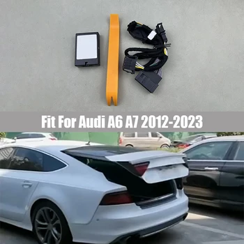 Пульт дистанционного управления для закрытия багажника, пригодный для Audi A6 A7 2012-2023, ключ Управления, электрический модуль заднего переключателя, Детали для модификации интерьера Автомобиля