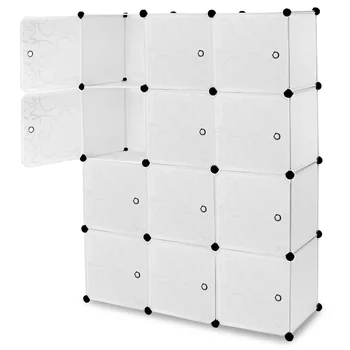 Работай! Органайзер для хранения 12 кубов коробка для хранения одежды может быть установлена различными способами в самых разных помещениях