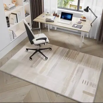Рабочий Компьютерный стол, ковер, Противоскользящий и звуконепроницаемый коврик Для офисных вращающихся стульев, ковер для большой площади в гостиной