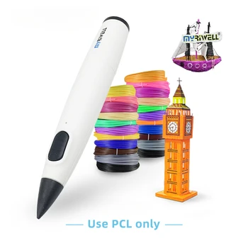 Ручка для 3D-печати, Низкотемпературная безопасность PCL, сделай сам, детская ручка для печати, инструменты для рисования, принтер для рукоделия, подарки для детей