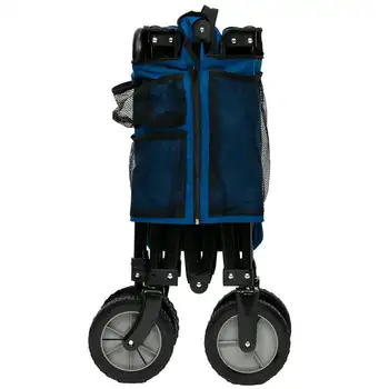 Складной походный фургон с телескопической ручкой, синий походный горшок, походный набор для приготовления пищи, походный ланч-бокс Bento, походный стол для приготовления пищи для